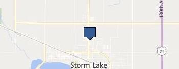 The Storm Lake Computer Shop location map