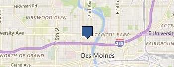 Iowa Clinic Vascular Surgery location map