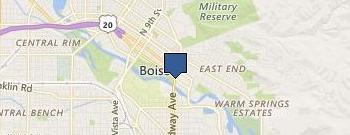 Fiber Optic Internet-Boise location map