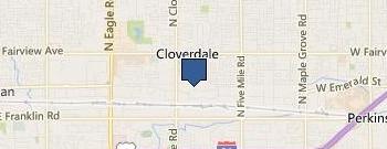 Peak Alarm CO location map