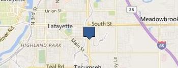 Bob Rohrman Auto Group location map