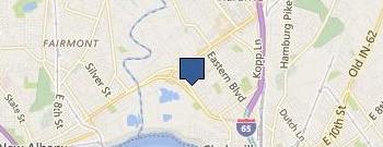 Courier-Journal location map