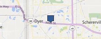 Express Oil Change location map