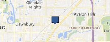 Broadripple Avenue Chiropractic location map