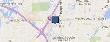 Indiana Surgery Center location map