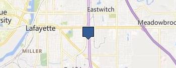 Twin City Dodge location map