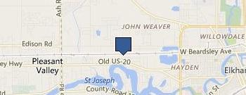 Manchester Tank location map