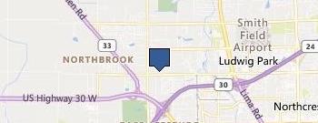 Biomet Inc location map