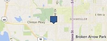 Parkway Commons Apartments location map