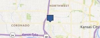 Catholic Cemeteries Kck location map
