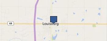 Louisburg Dental Care location map