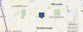 Post Kristina L OD location map