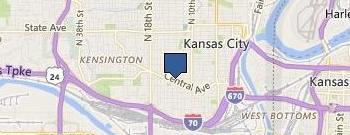 Swope Health Service location map