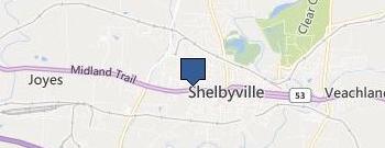 Bluegrass Spine Care location map