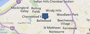 Thorpe Interiors location map
