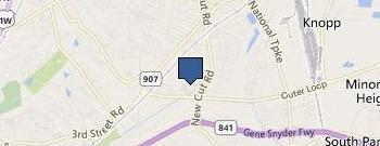 Walmart Supercenter location map