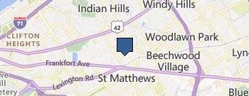 St Matthews Fence & Deck CO location map