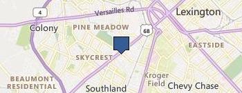 Check for STDs Lexington location map