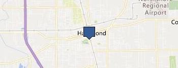 Brown Douglas D location map