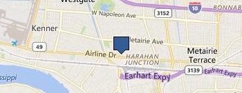 Subway location map