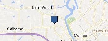 West Monroe City Attorney location map