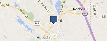 Milford Braces Pc location map