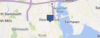 New Bedford Injury Law location map