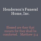 Henderson's Funeral Home Inc - Funeral Services & Cemeteries in Springfield