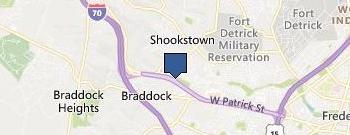 Frederick Foot Care location map