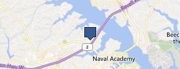 Anne Arundel Urology location map