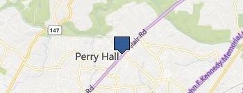 Carpet Cleaning Perry Hall MD location map