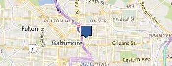 Baltimore Twins Movers location map