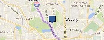 Evins Designs location map