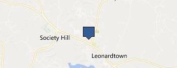 St Mary's County CO-OP location map