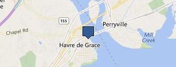 Havre DE Grace Water Plant location map