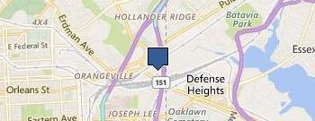 Service Master of Baltimore location map