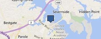 Chesapeake-Potomac Spina Bifida Inc location map