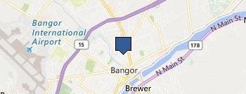 Bangor Floral CO location map
