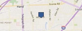 Wick Road Baptist Church location map