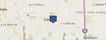Key Bank location map