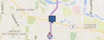 Days Inn location map
