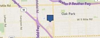 Salama David G DO location map