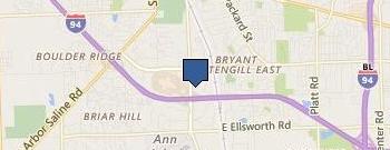 Comfort Inn-University South location map
