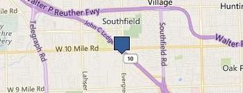 Motor City Brass Band location map