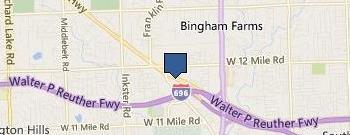 Tim Hortons location map