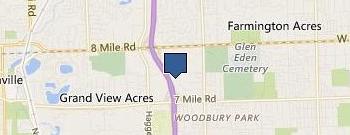 Cascades location map