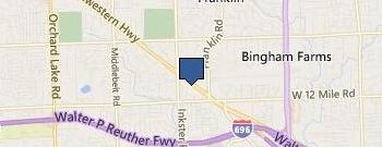 Park West Gallery location map