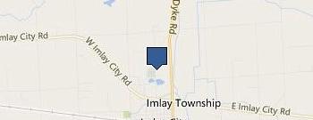 Imlay Township Hall location map