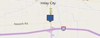 Speedway location map