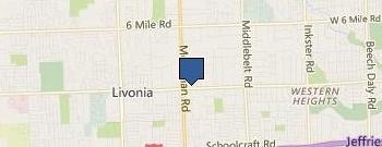 Autozone location map